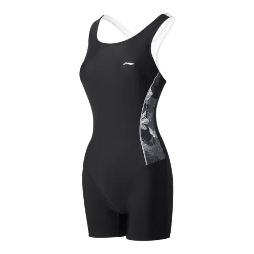 Li Ning One piece Swimsuit Women's Black