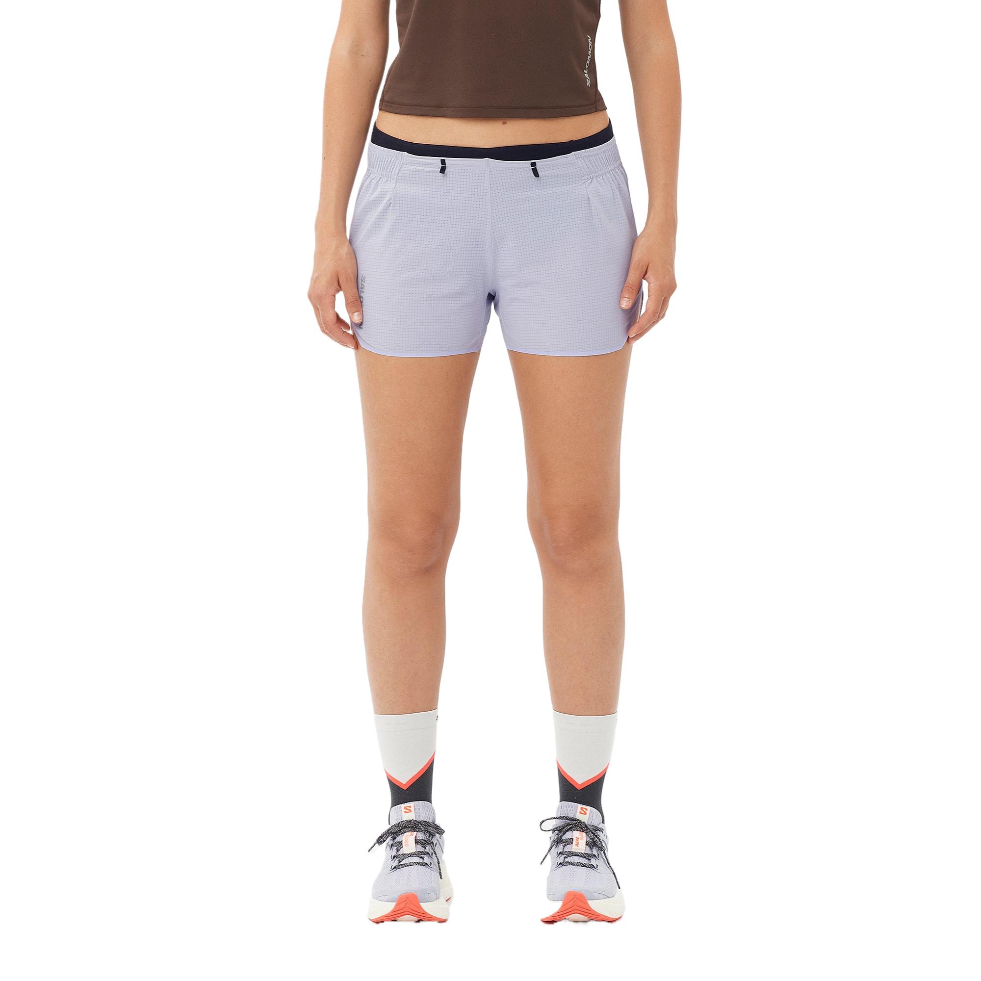 SALOMON Sense Aero 3 Sports Shorts Women’s Sky Color