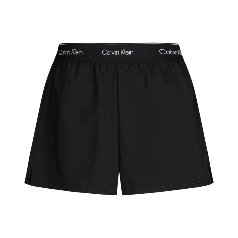 CALVIN KLEIN SS25 Sports Shorts Women's Space Black