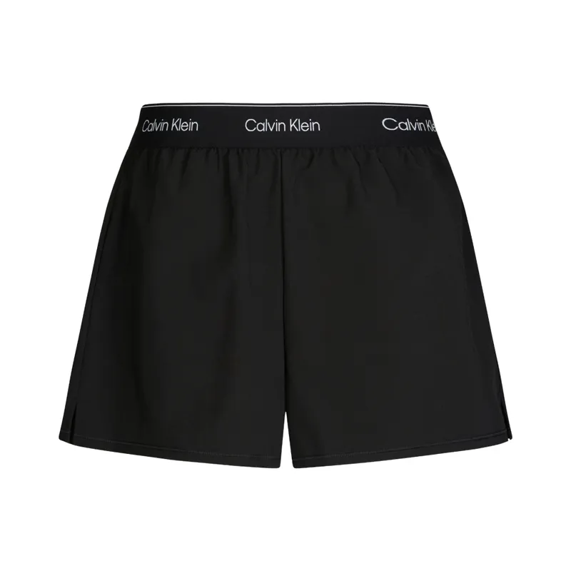 CALVIN KLEIN SS25 Sports Shorts Women's Space Black