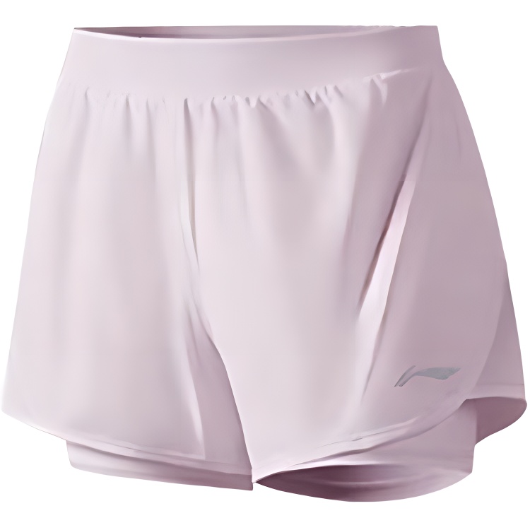 Li Ning Sports Shorts Women’s Lotus Red Purple