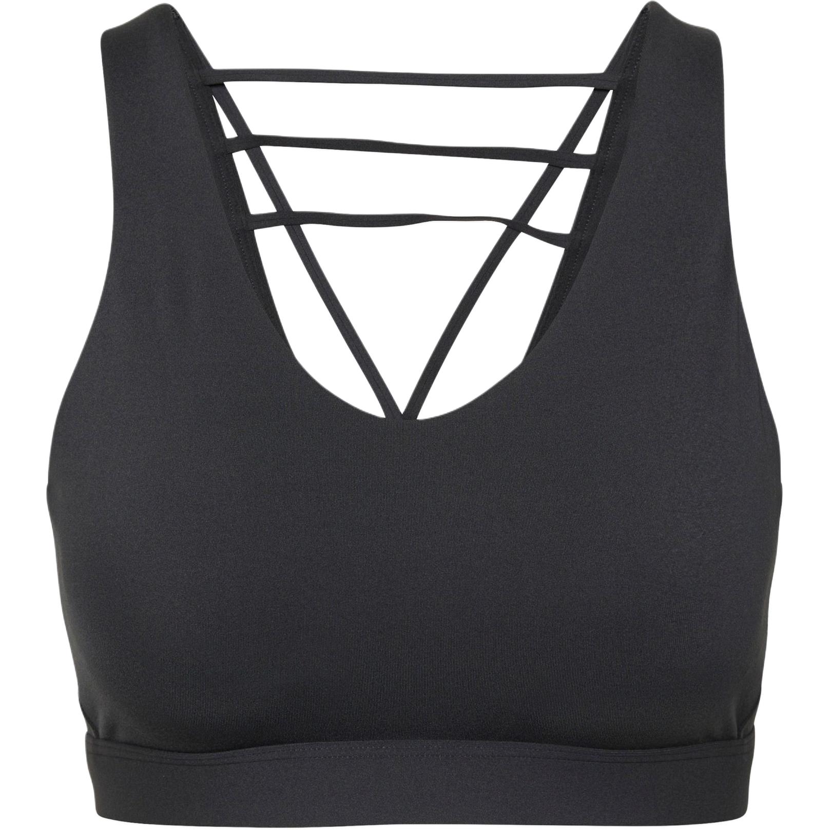 Adidas COREFLOW LUXE BRA Sports Underwear Women’s Carbon Black