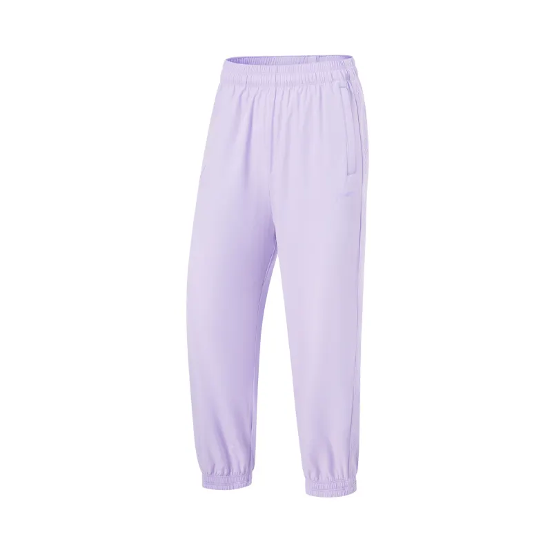 Li Ning Fitness Series Sports Pants Women's Lilac