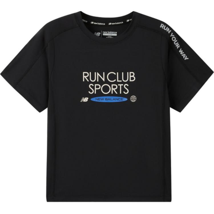 Детская футболка New Balance (черная)