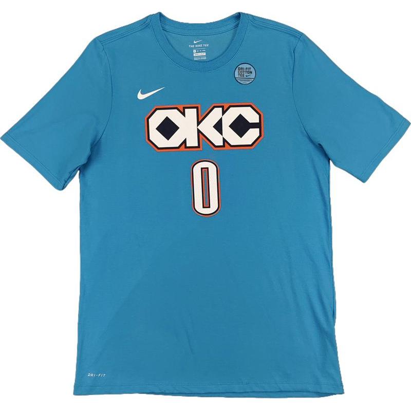 Футболка Nike × NBA Russell Westbrook (синяя)