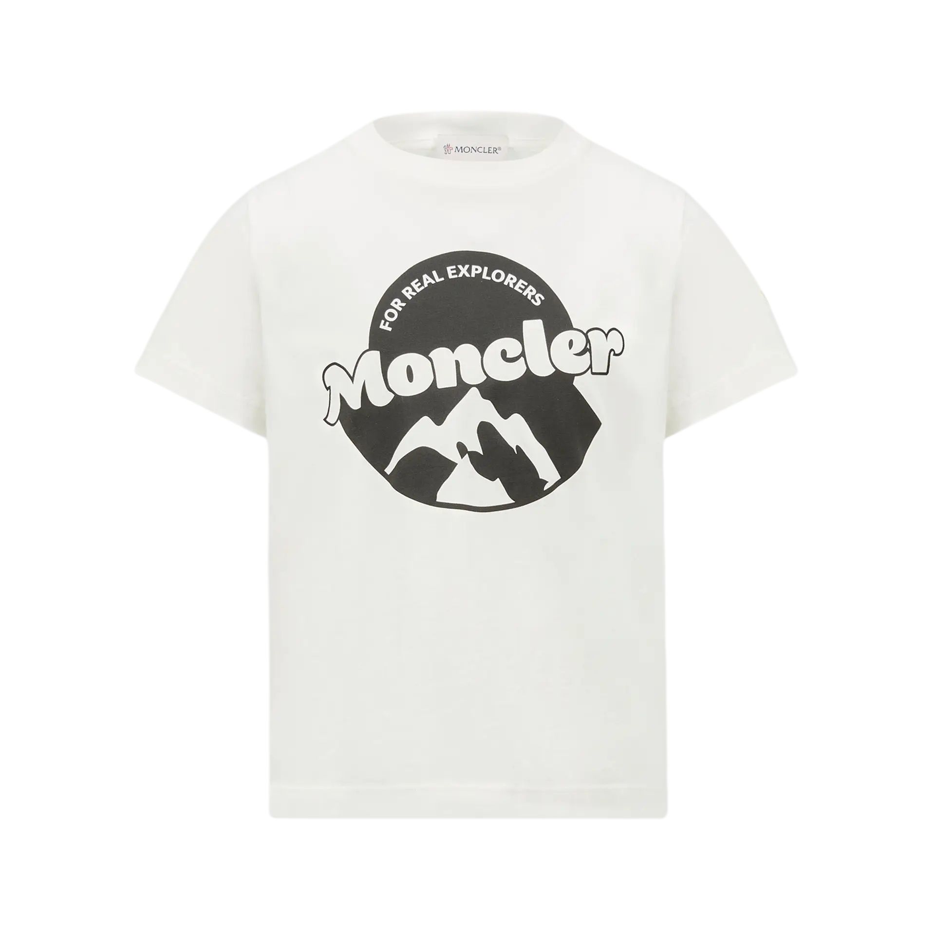 Мужская футболка Moncler MonclerT (белая)
