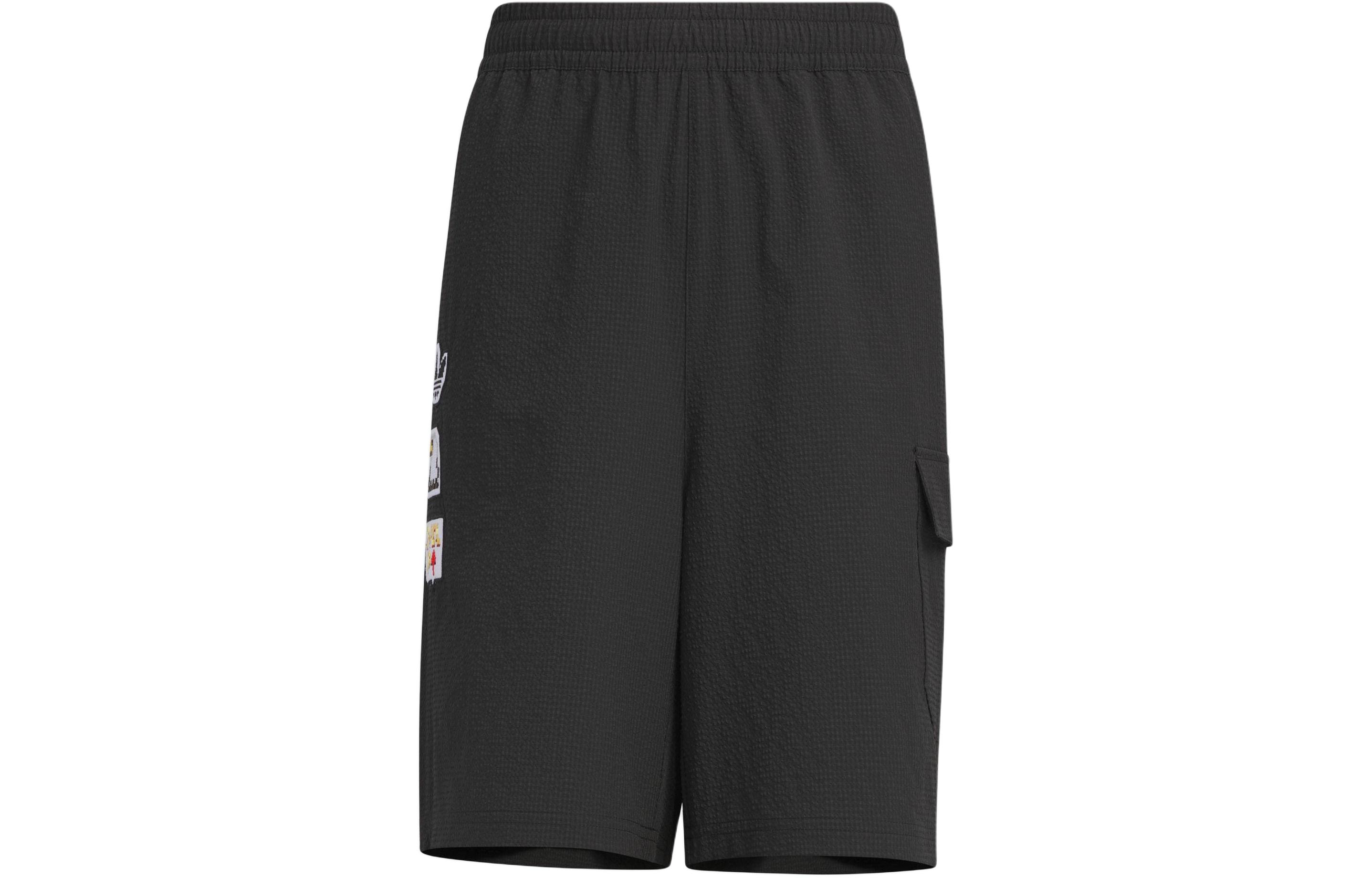 Шорты adidas adidas originals EGAME GRAPHIC SHORTS (черные)