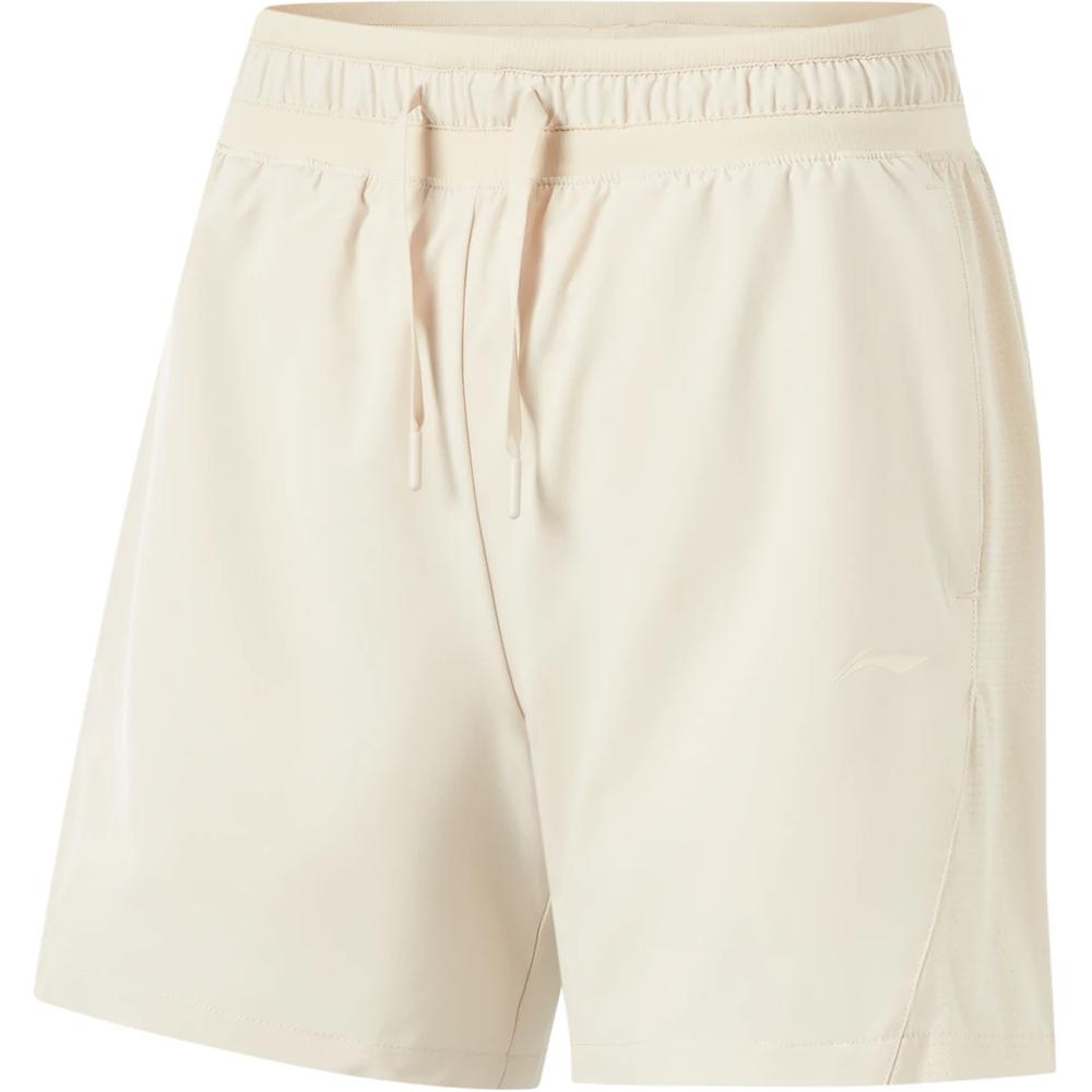 Li Ning Fitness Series Sports Shorts Women’s Oat Gray