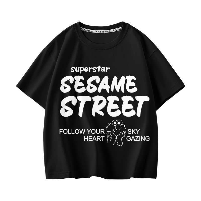 Детская футболка SESAME STREET (белая)