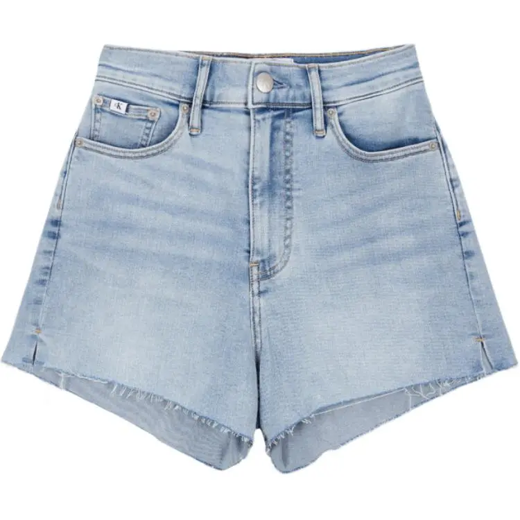 CALVIN KLEIN Denim Shorts Women's Blue