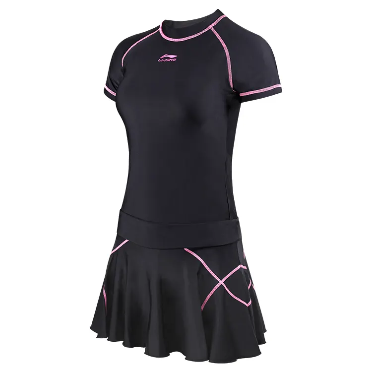 Li Ning Two Piece Swimsuit Women's Black