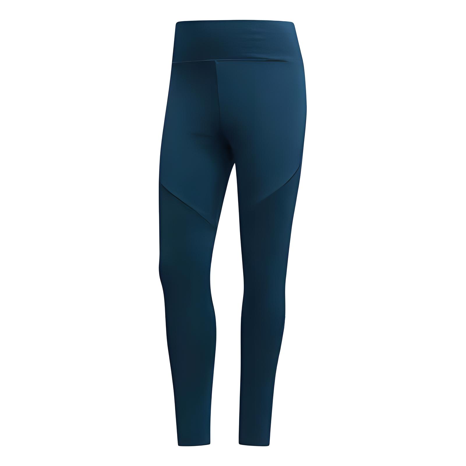 Adidas SMC RUN KNIT TIGHT Sports Lifestyle Collection Sports Pants Women's Blue