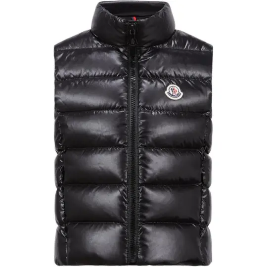 Moncler Vest Kids' Apparel Ghany Down Gilet Black Kids'