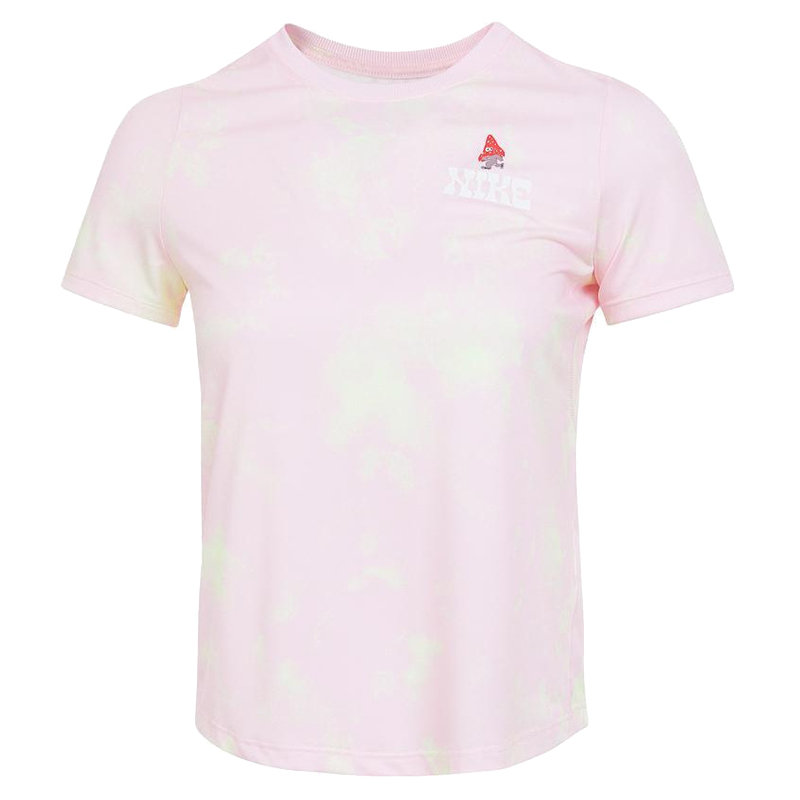 Женская футболка Nike Dri-Fit One Fitted (розовая)