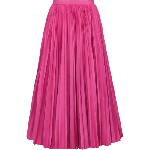 DIOR Pleated Midi Skirt