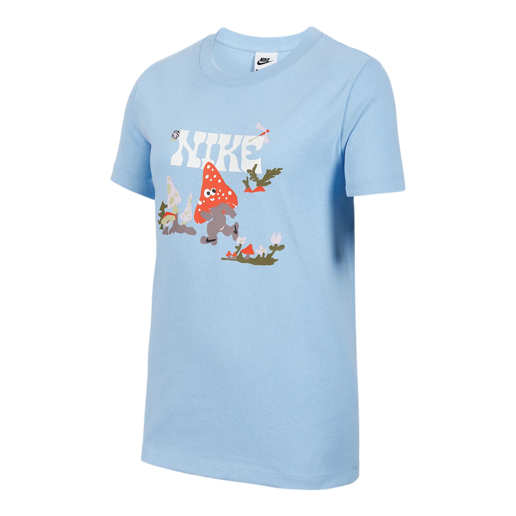 Женская футболка Nike Sportswear (голубая)