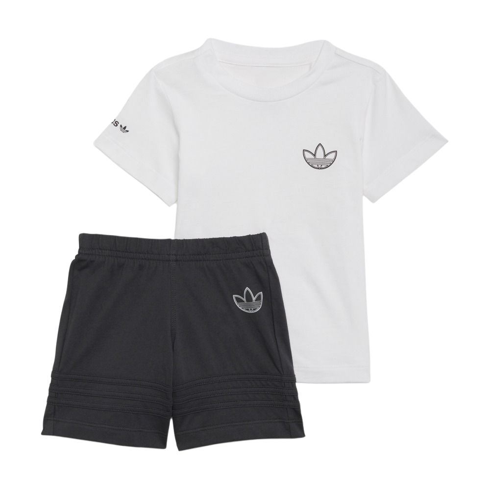 комплект adidas originals (бело-черный)