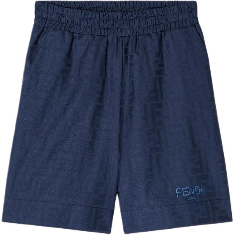 Мужские шорты Fendi Kids (синие)