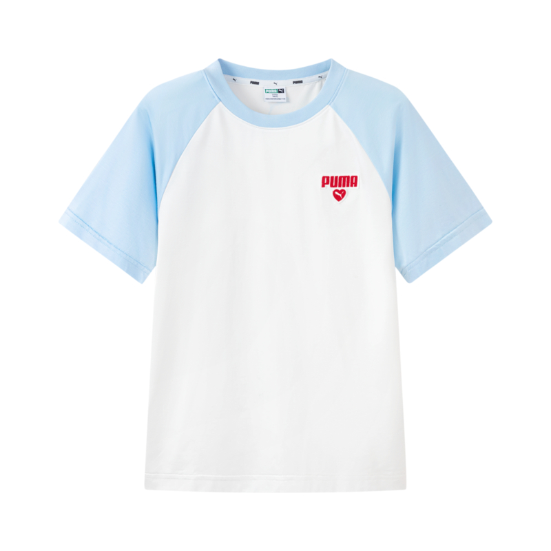 Унисекс футболка PUMA PUMA SportstyleTyounglogo (светло-голубой)