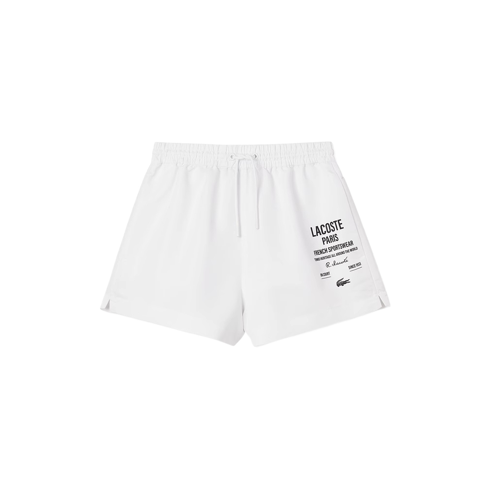 LACOSTE Sports Shorts Women’s Moderate Straight Fit Pants