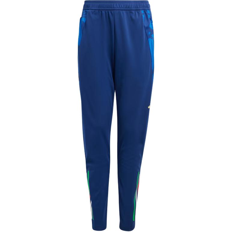 Youth adidas knitted sweatpants ITALY TIRO 24 COMPETITION TRAINING TRACKSUIT BOTTOMS KIDS Soft, comfortable and sweat-absorbent Night Sky