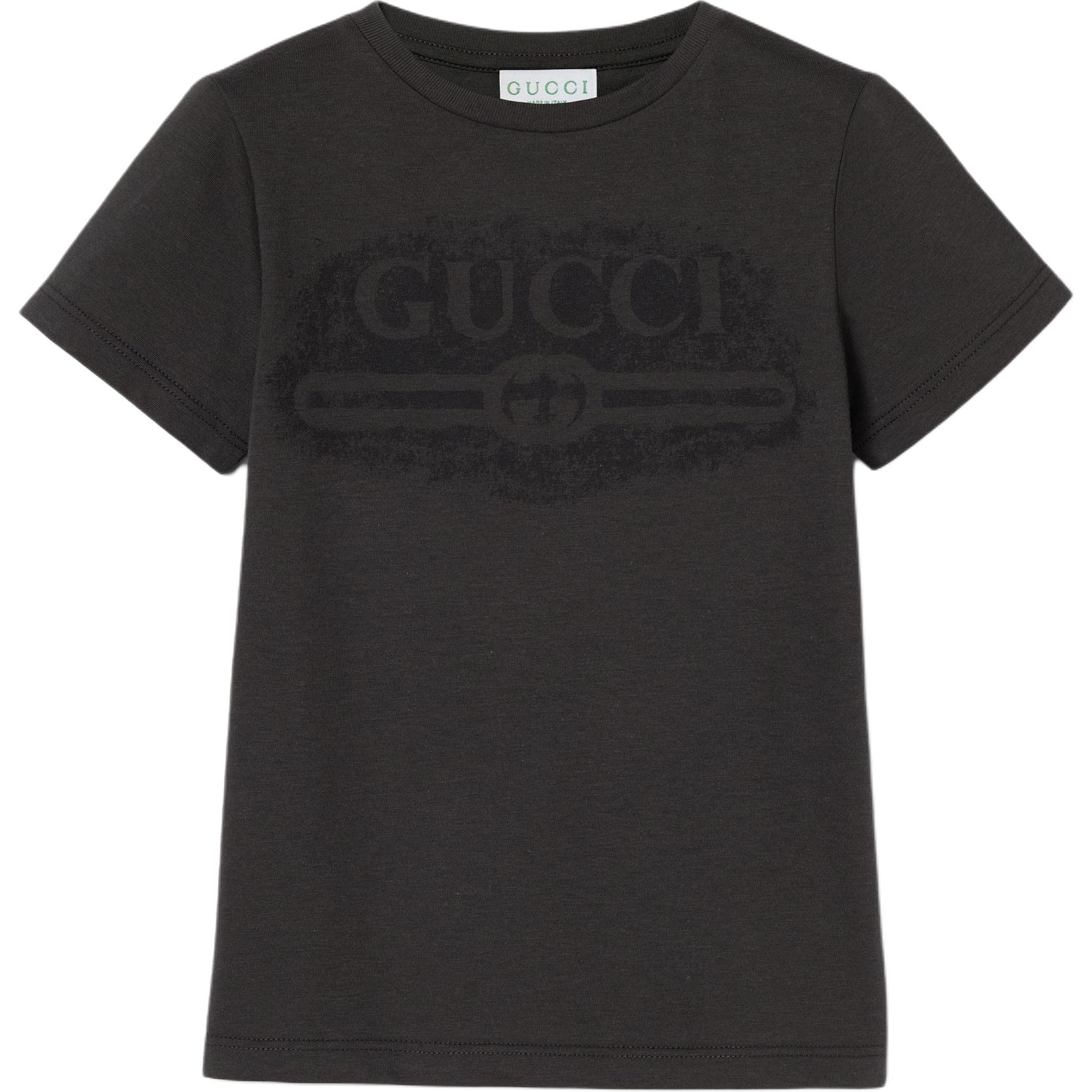 Футболка Gucci SS25 Kids (темно-серая)