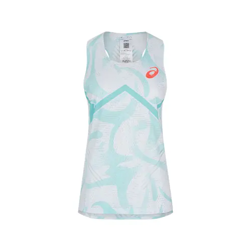 ASICS Running Tank Top Women's Blue/White