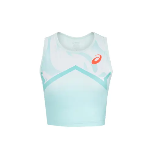 ASICS Running Tank Top Women's Blue/White