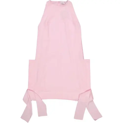 Burberry Sleeveless Dress Women's Pink