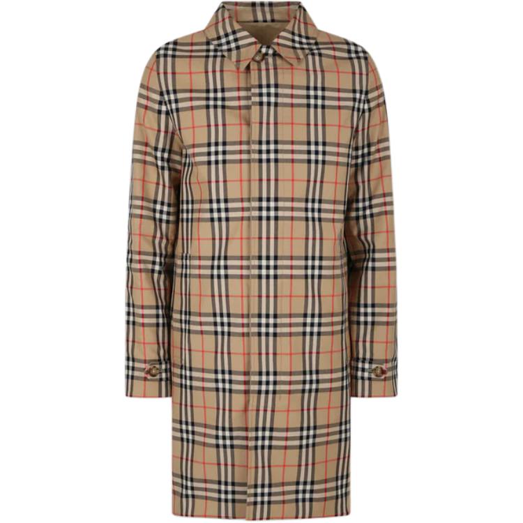 Пальто Burberry Double-breasted (бежевое)