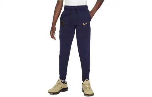 Children's Jordan knitted sweatpants Paris Saint-Germain Paris Saint-Germain technical wool letter print blue