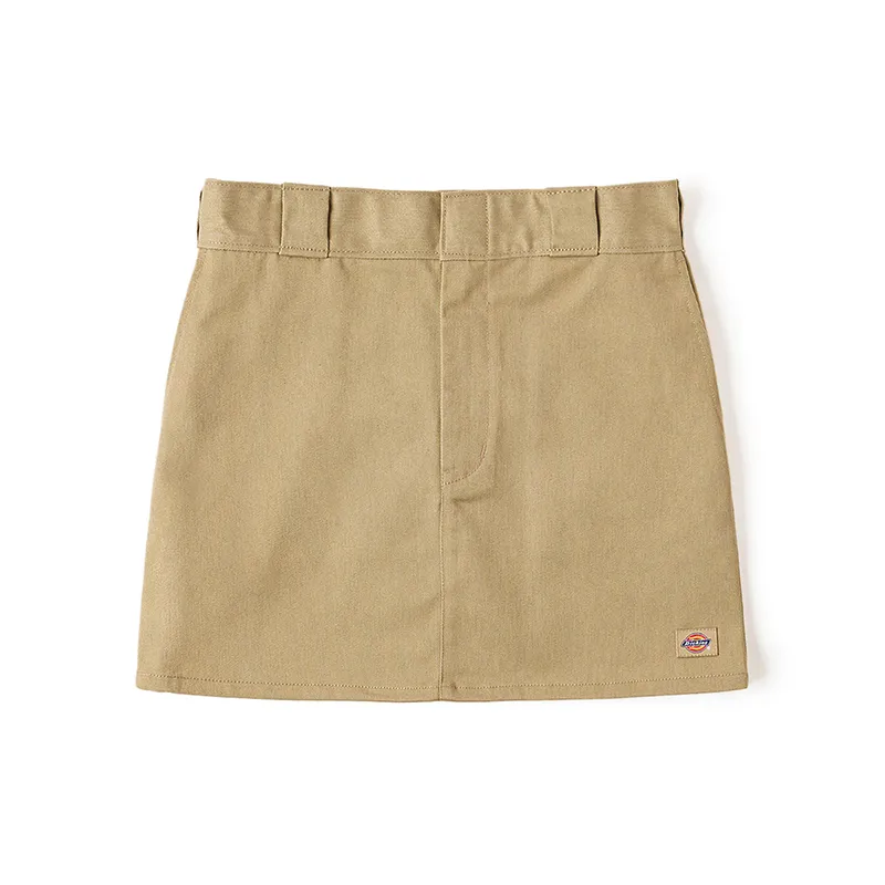 Dickies Cargo Short Skirts Women's Khaki