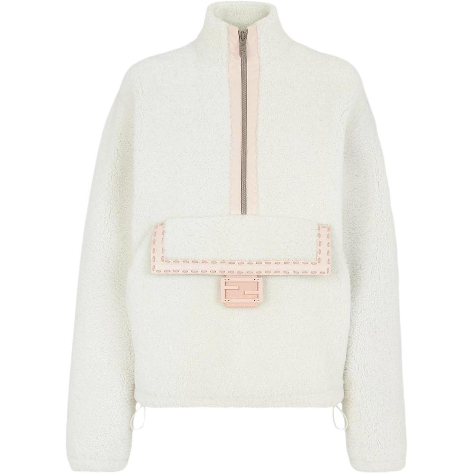 Женская куртка Fendi Jacket (белая)