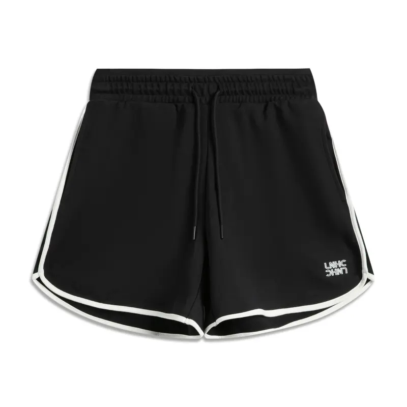 Li Ning Sports Life Collection Sports Shorts Women's Black