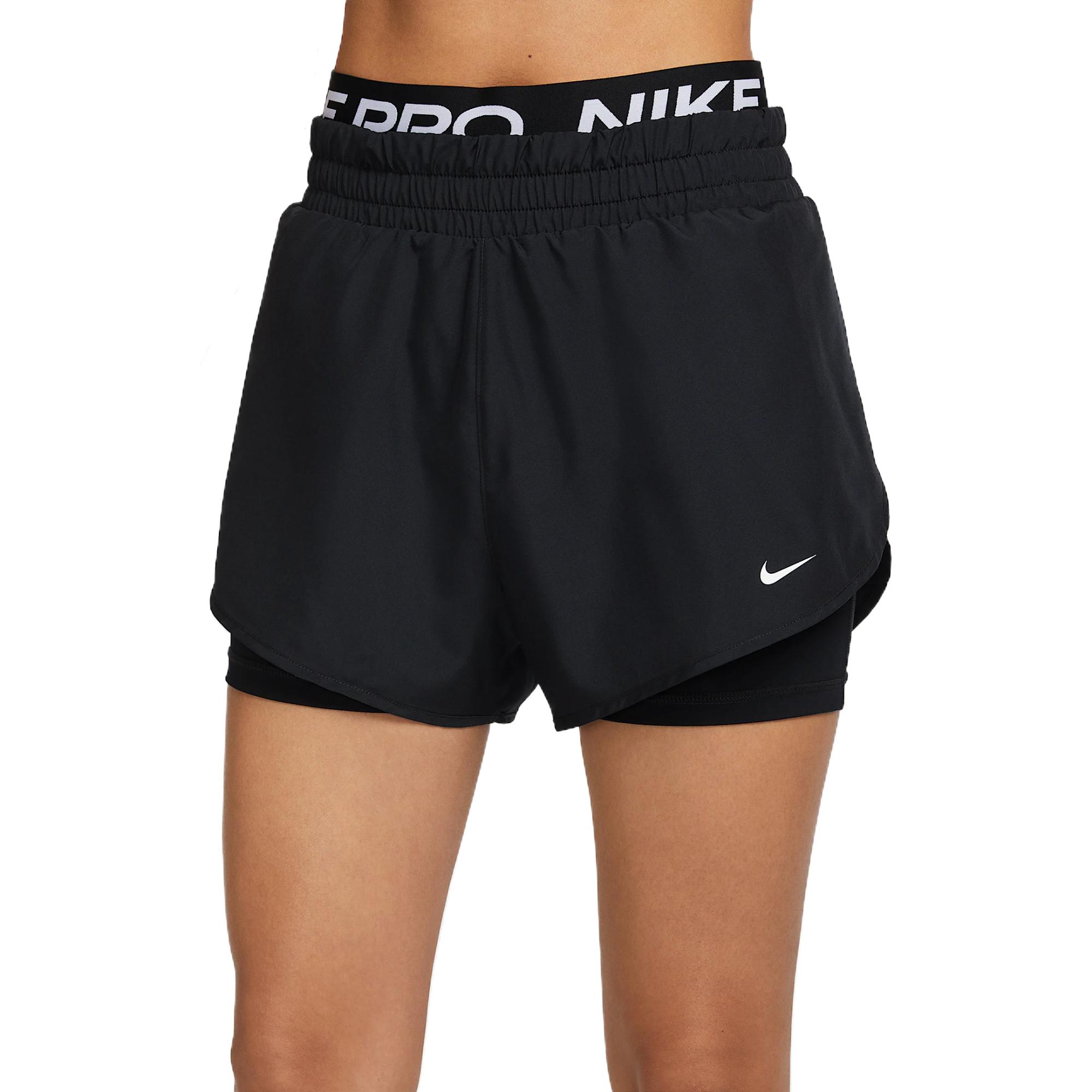 Женские шорты Nike Dri-Fit (черные)