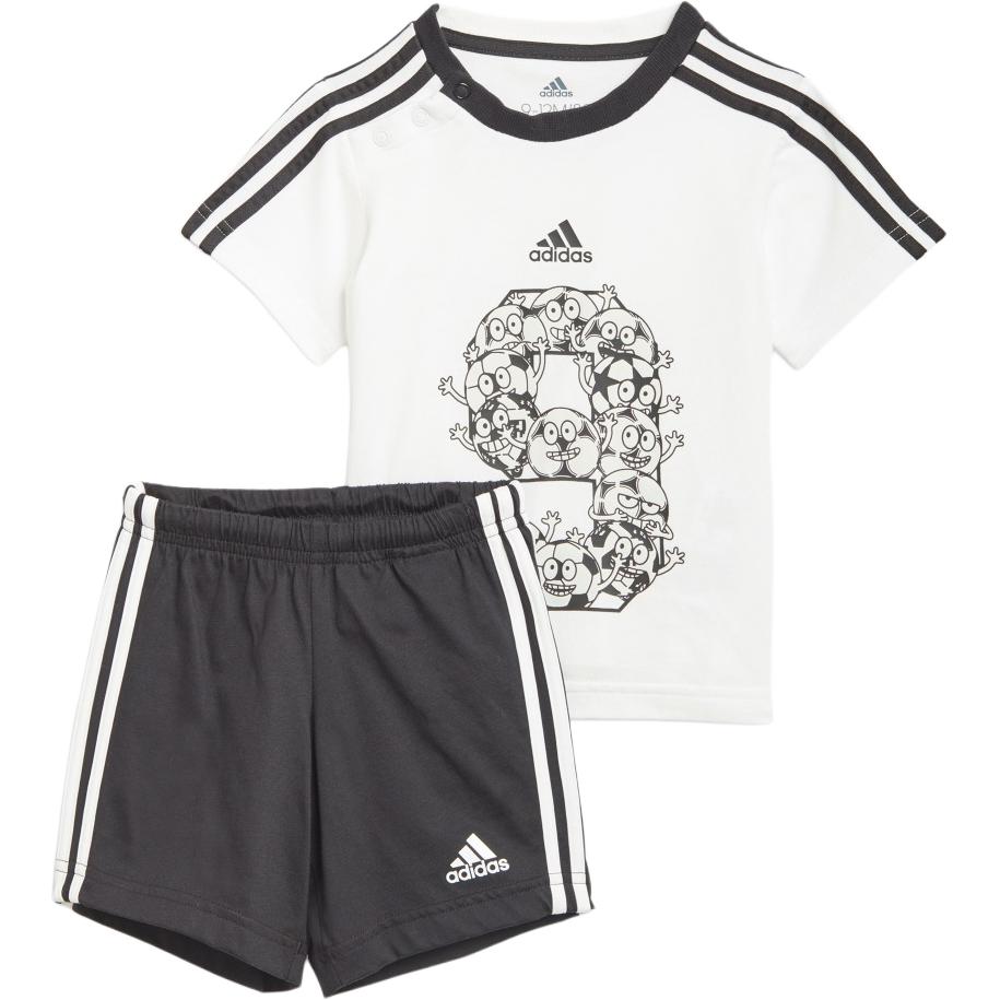 Детский костюм adidas adidas /// (бело-розовый)