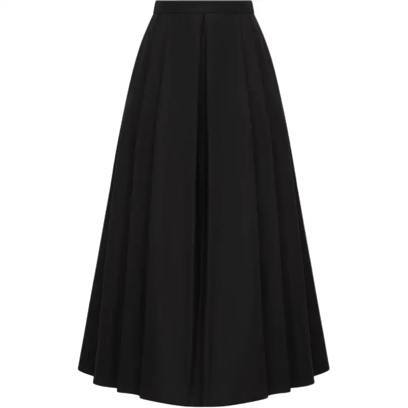 DIOR FW25 Casual Long Skirt Women's Black