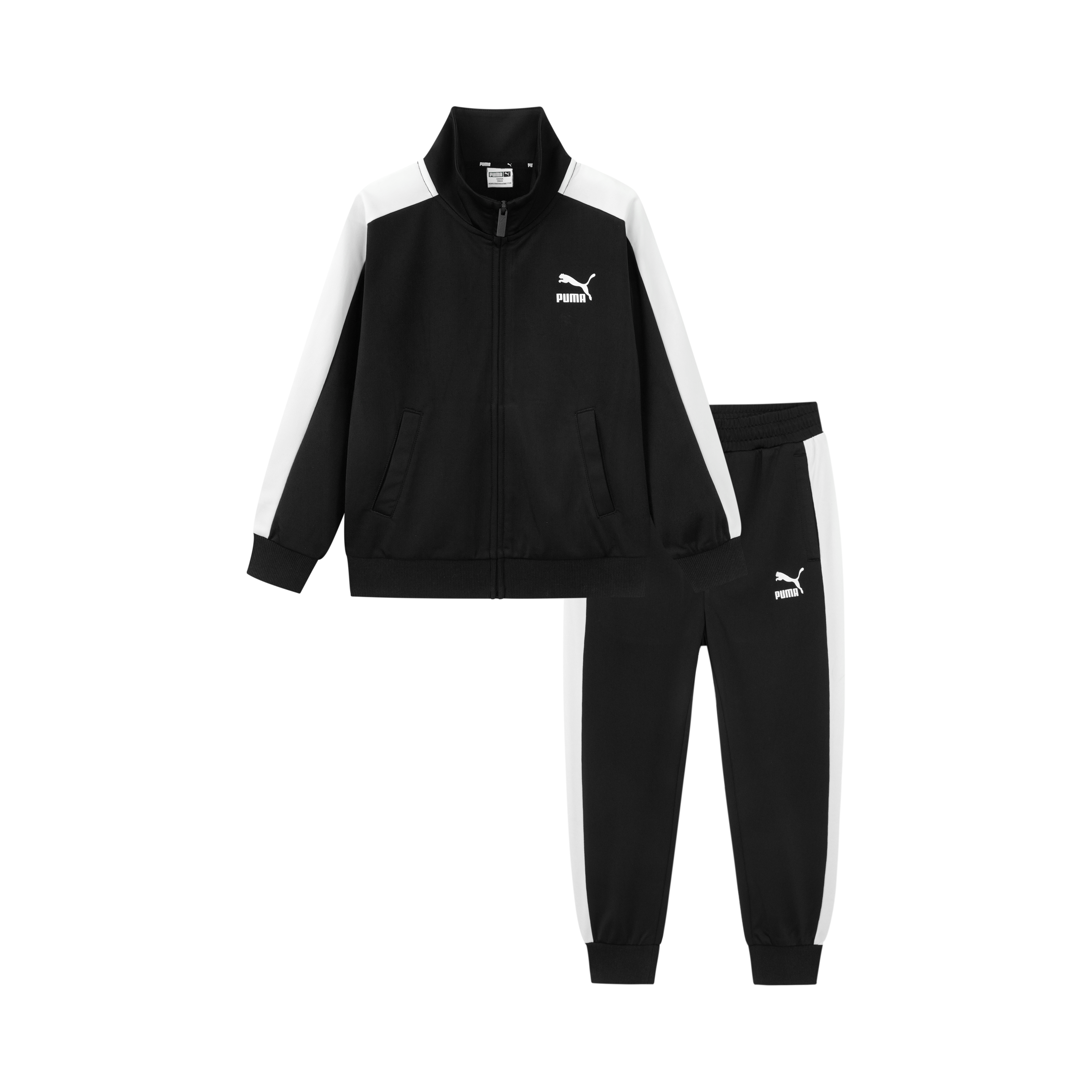 Спортивный костюм PUMA SportstyleT7 (черно-белый)