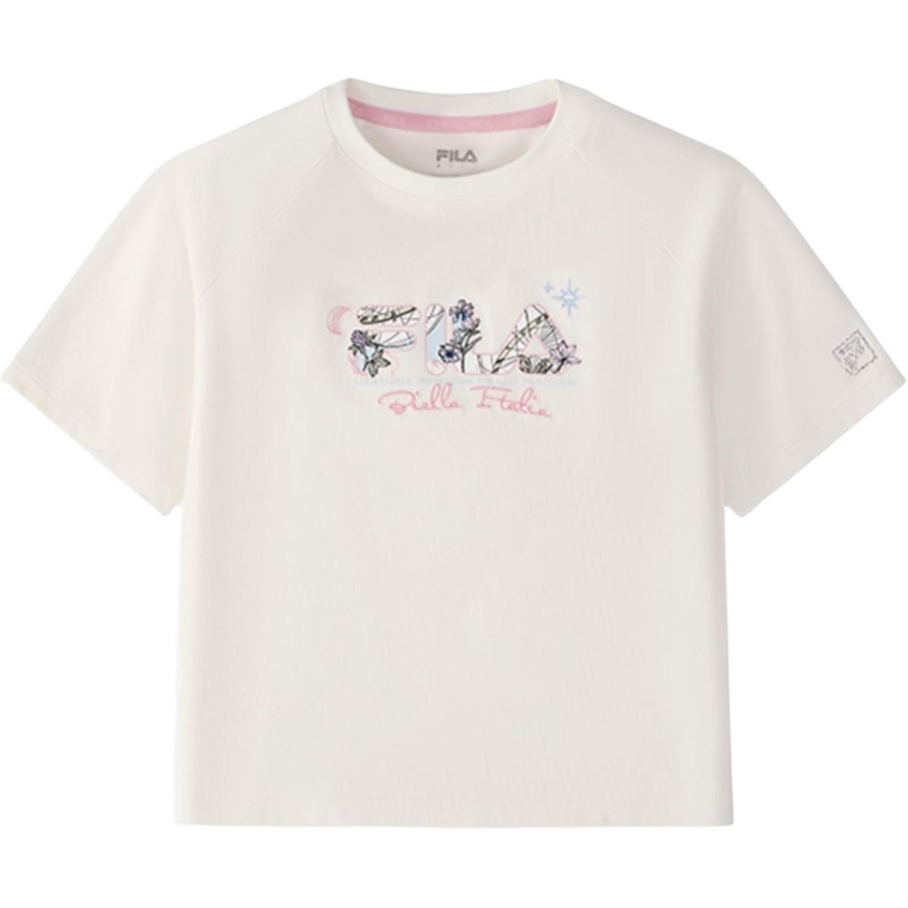 Женская футболка Fila White Line (белая)