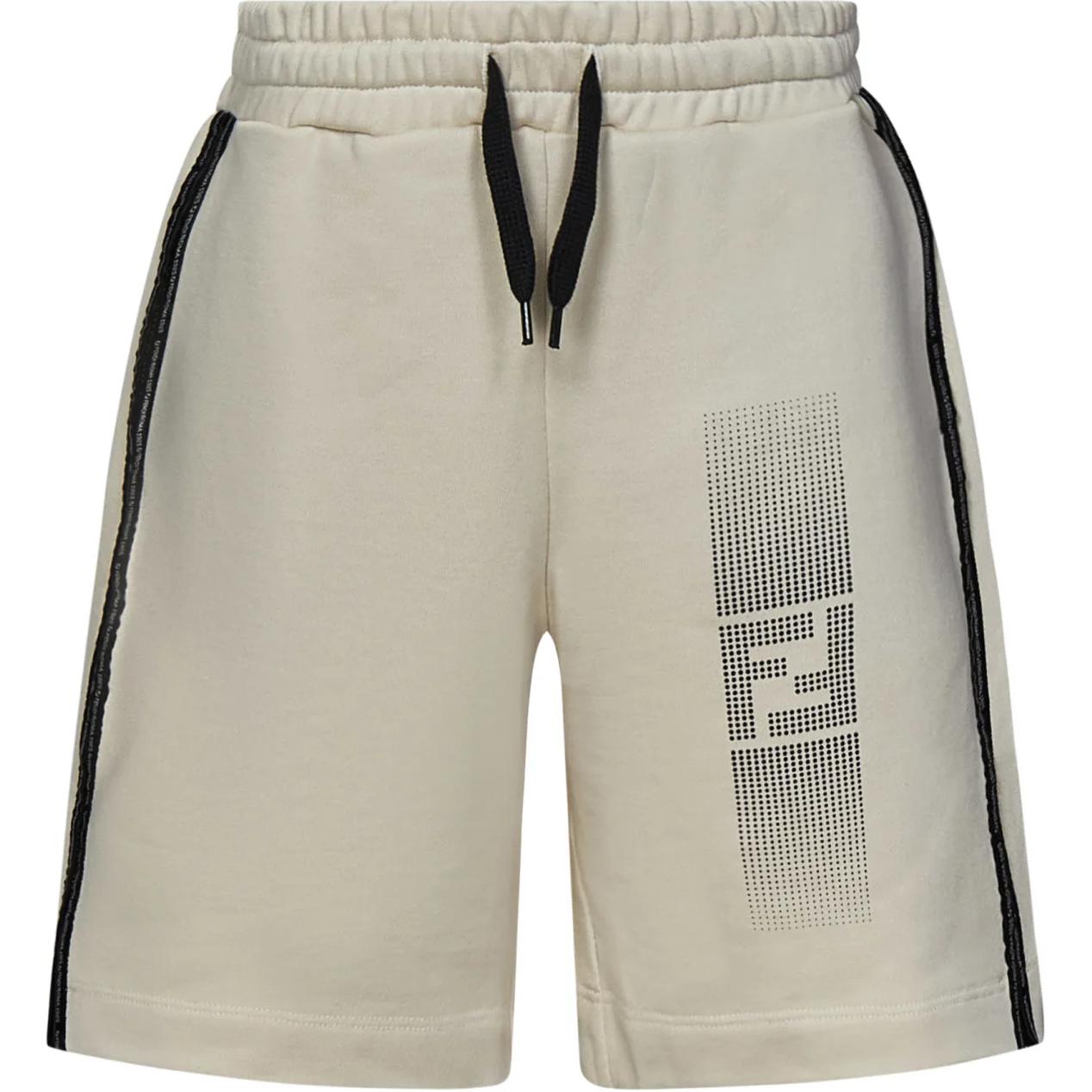 Мужские шорты Fendi Shorts (белые)