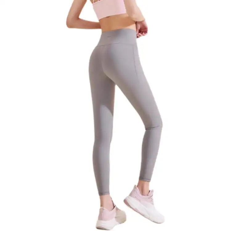 Anta Variety Training Collection Sports Pants Women's Gray Khaki