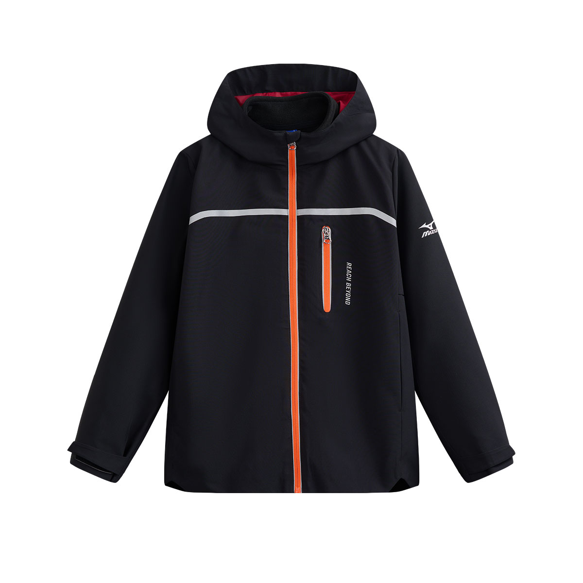 Куртка Mizuno Kids Windbreaker (темно-синяя)