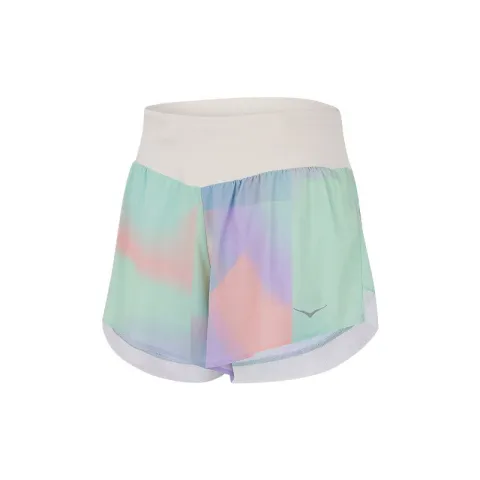 HOKA ONE ONE Sports Shorts Women's Bauhinia Print