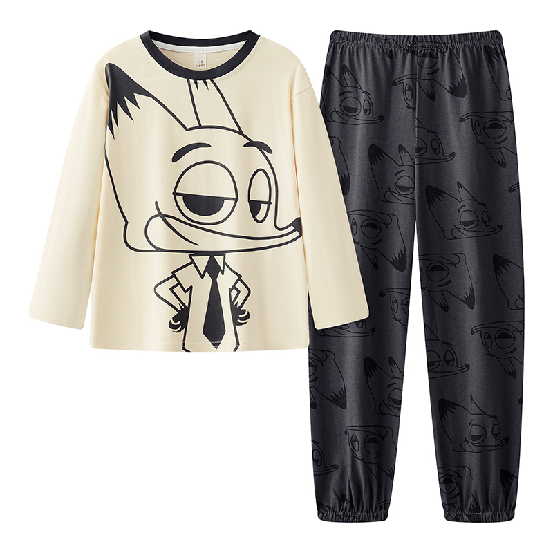 Disney Disney, cotton pijama with a round collar, children's set