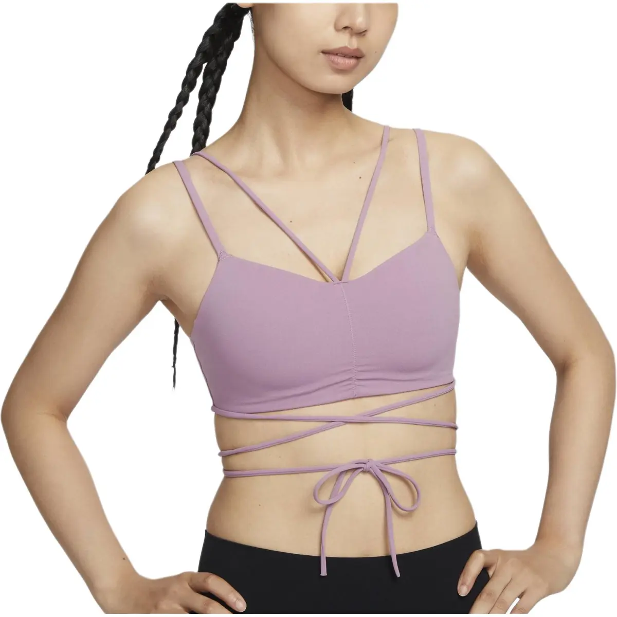 Nike ZenvyDri Fit Sports Underwear Women's Gray Purple Red/White