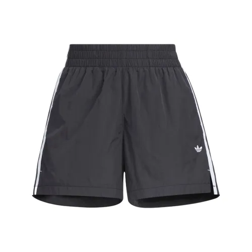 Adidas Originals 3 Stripes Sports Shorts Women's Black