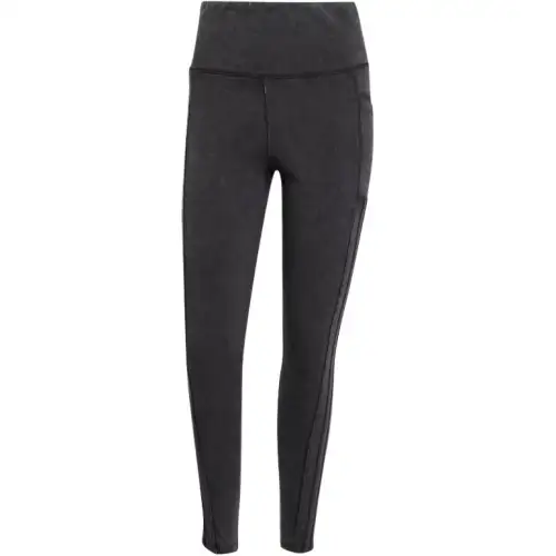 Adidas Women's Washed 3 Stripes Leggings Black