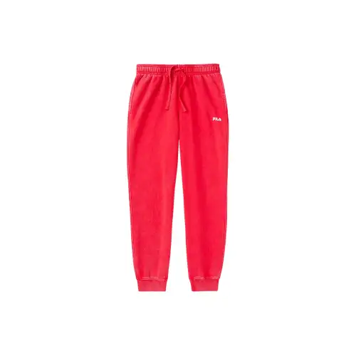 FILA Sports Pants Women's Red 611