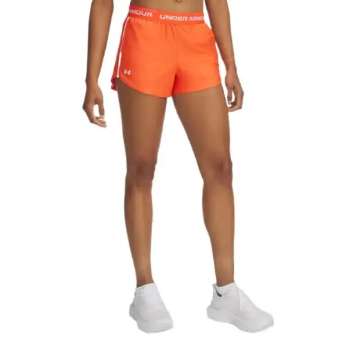 Under Armour TechPlay Up Sports Shorts Women's Orange