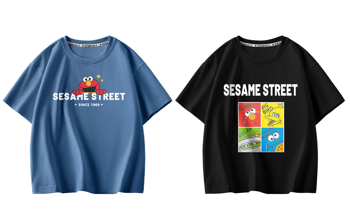 Детская футболка SESAME STREETT 2 (разноцветный) — фото 6